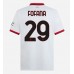 Maillot de foot AC Milan Youssouf Fofana #29 Extérieur vêtements 2024-25 Manches Courtes